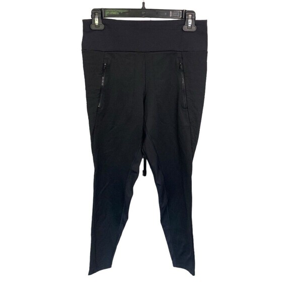 Athleta Peak Hybrid Fleece Tight‎ Black Size Small Outdoor Athleisure - Picture 1 of 6
